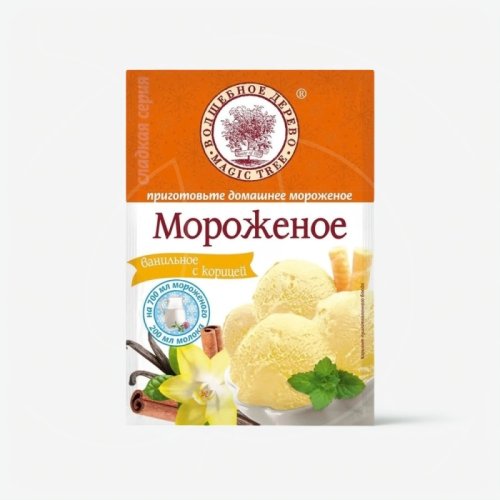 Смесь для мороженого "Волшебное дерево" Ваниль 70 г 
