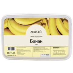 Пюре замороженное ARTPUREE Банан 1 кг 4670134852576