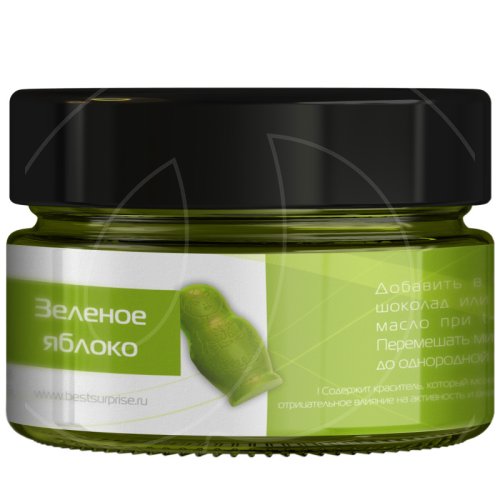 Краситель пищевой сухой жирорастворимый КОНДИ PRO Зелёное яблоко 10 г 50102