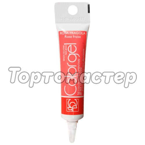 Краситель пищевой гелевый водорастворимый Colorgel "Клубничный" 20 г 20682/p