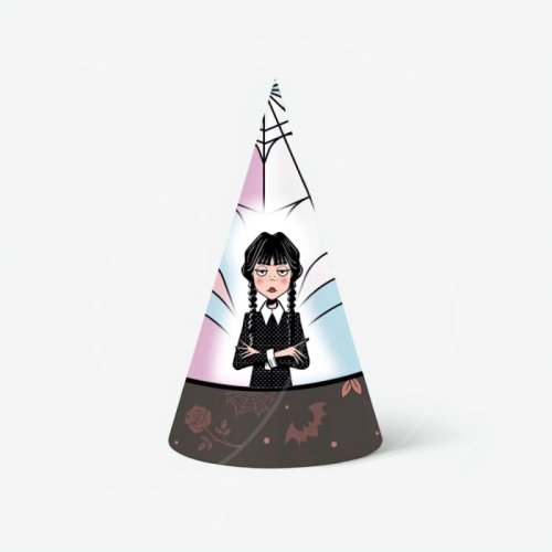 Колпак бумажный "Уэнздей" 6 шт 706026