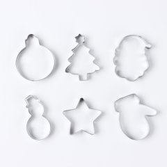 Набор металлических вырубок и форма "Зимние истории" 6 шт 10444046