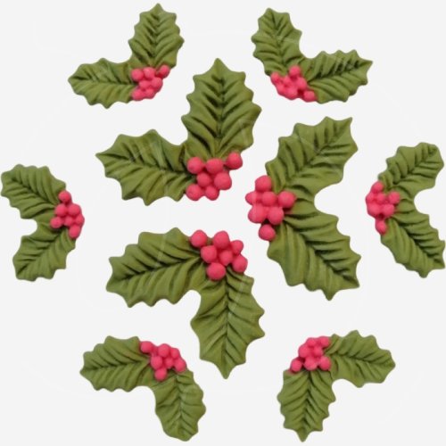 Фигурка из мастики "Зимние ягоды" 