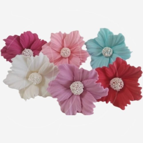 Украшение сахарное "Космея ассорти" 