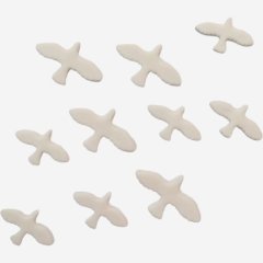 Фигурка из мастики "Голуби" 