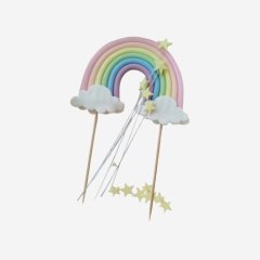 Фигурка из мастики "Радуга" 