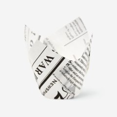 Капсула бумажная "Газета" D50 H80 1 шт 00-00000991