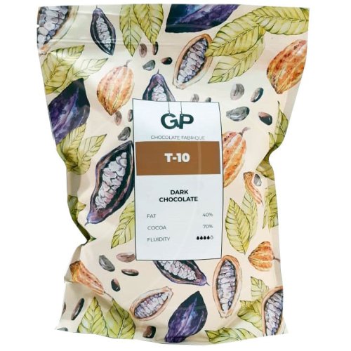 Шоколад горький GP "T-10" 70% 100 г Т-10