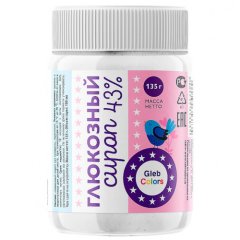 Глюкозный сироп 43% Gleb Colors 135 г IIng019