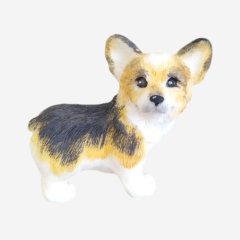 Фигурка из шоколадной глазури 3D "Щенок корги" 